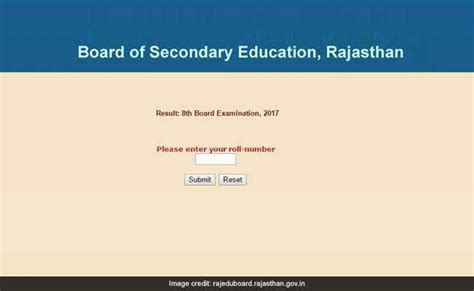 2015 8th class result|RBSE Rajasthan Board Class 8 Results Declared, Check Now @ Rajedub.